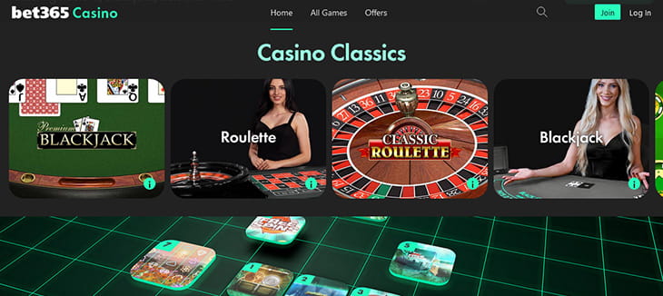 De Online Casino Spellen Bij bet365
