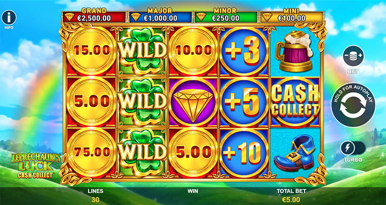 Cash Collect Leprechauns Luck slot online spelen