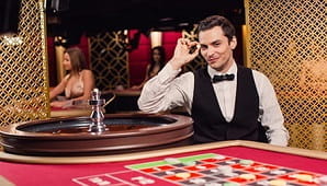 Live dealers in een casino
